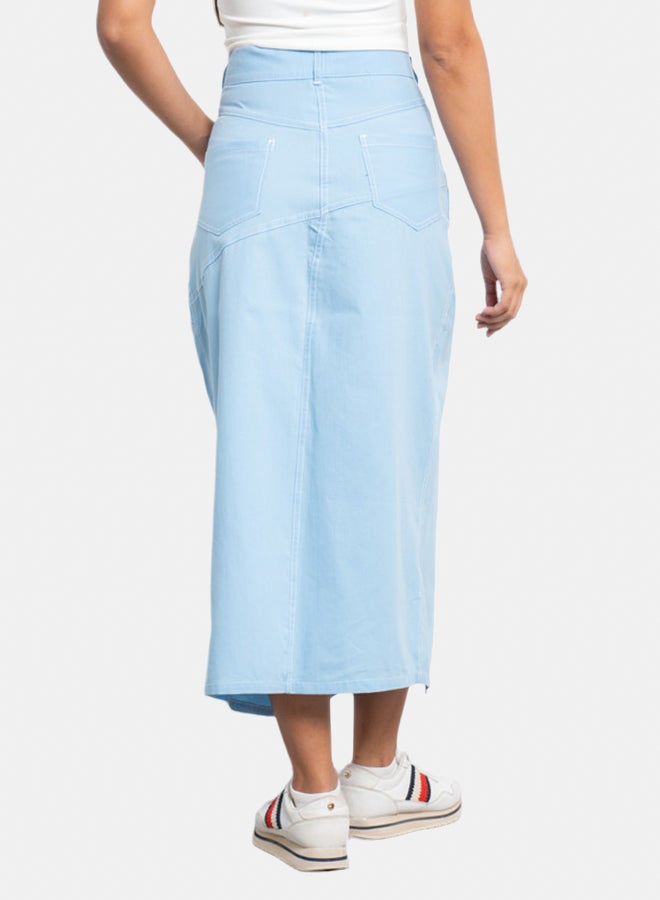 Azul Gabardine Skirt - Image 2